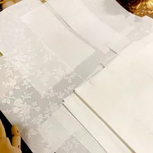 20Pcs A5 Vintage White Rose Scrapbooking Paper Junk Art Journal Collage Crafts Paper DIY Diary Bookmark Decorate Tissue Paper