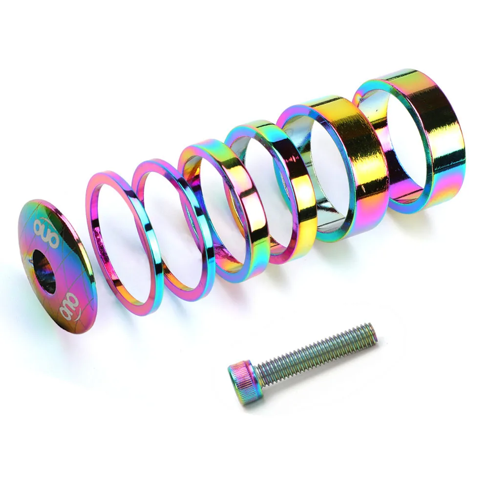 Bicycle Headset Ring Gasket Set 1 1/8 Inch MTB Bike Headset Spacer Wtih Stem Top Cap Front Fork Headset Top Cover Accessories
Bicycle Headset Ring Gasket Set 1 1/8 Inch MTB Bike Headset Spacer Wtih Stem Top Cap Front Fork Headset Top Cover Accessories