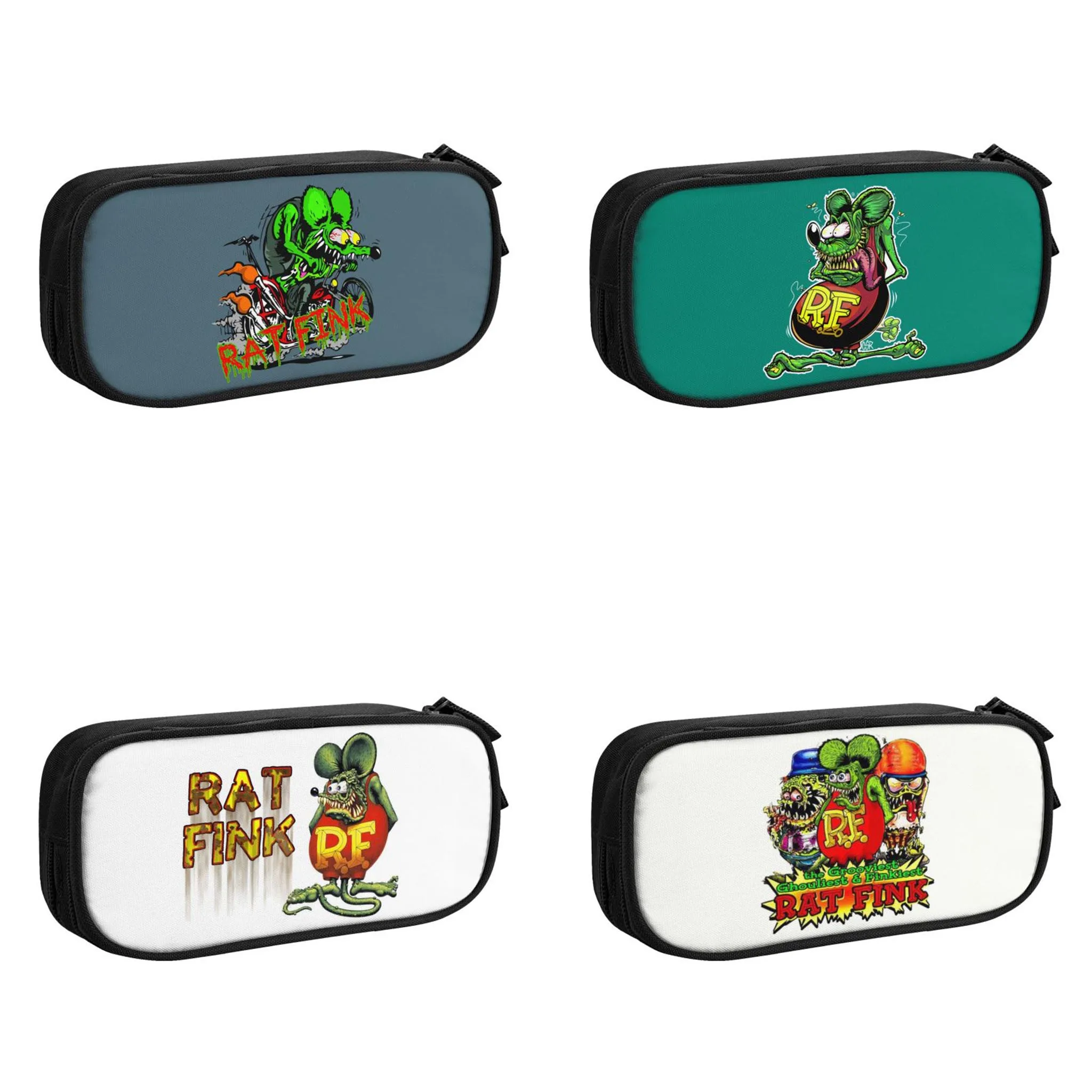 Monster Rat Fink Pencil Case for Girls Boys Large Capacity Cartoon Comic Pen Bag Box Stationery
Monster Rat Fink Pencil Case for Girls Boys Large Capacity Cartoon Comic Pen Bag Box Stationery