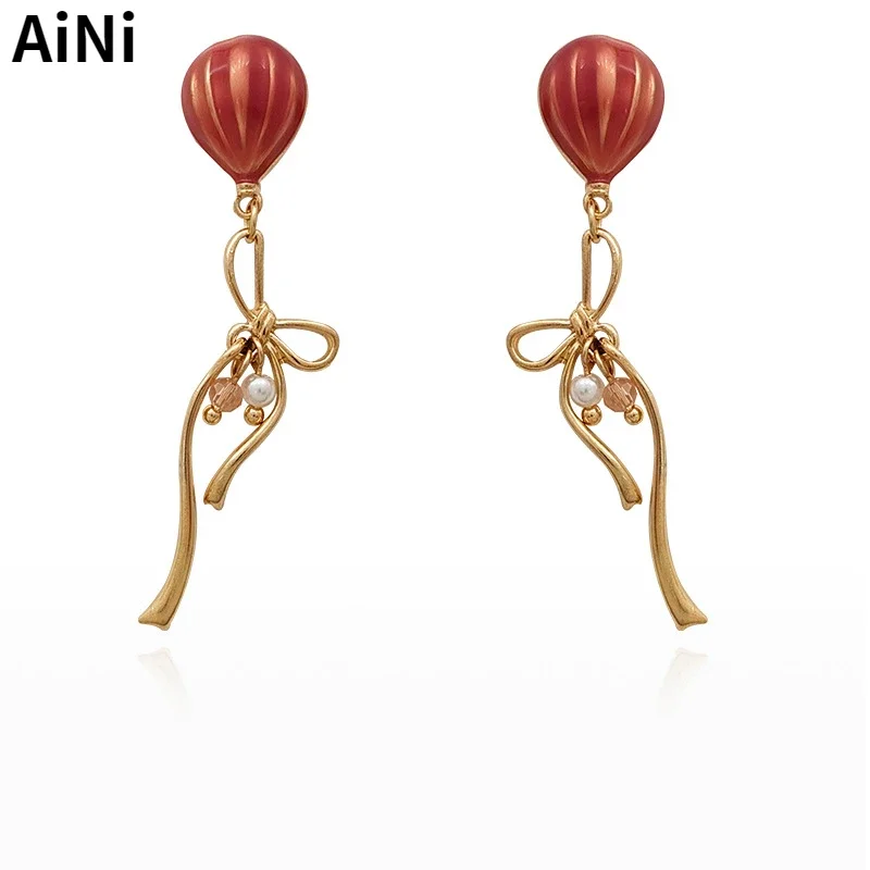 

Fashion Jewelry 925 Silver Needle Sweet Korean Temperament Bowknot Earrings For Women 2023 Trend New Simply Design Accessories