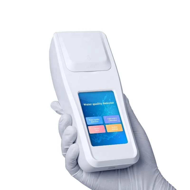 Portable residual chlorine detector swimming pool water quality chlorine dioxide drinking water testing instrument
Portable residual chlorine detector swimming pool water quality chlorine dioxide drinking water testing instrument