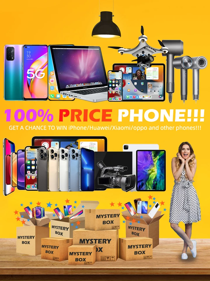 Popular Surprise High-quality Mystery Item Electronic Most Precious New 100% Novelty Products Gift More Lucky Christmas Box 
Popular Surprise High-quality Mystery Item Electronic Most Precious New 100% Novelty Products Gift More Lucky Christmas Box