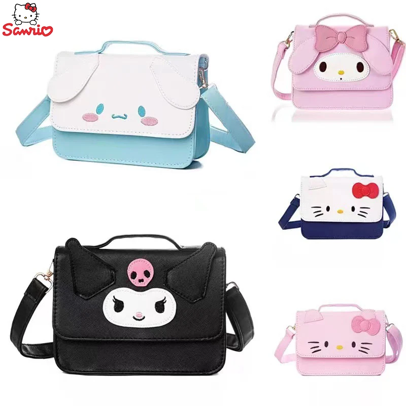 Kawaii Sanrio Children Messenger Bag Cinnamoroll Melody Kitty Kuromi Shoulder Bags Cartoon Coin Purse Handbags Pu Leather Gifts
Kawaii Sanrio Children Messenger Bag Cinnamoroll Melody Kitty Kuromi Shoulder Bags Cartoon Coin Purse Handbags Pu Leather Gifts