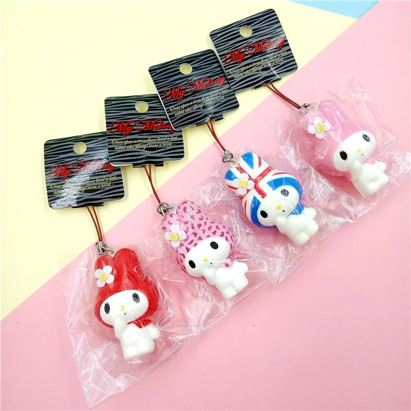 Sanrio My Melody Pu Squishy Rebound Toy Kawaii Anime Key Chain Fidget Toys Antistress Pinch Spotify Mobile Pendant for Girl Gift
Sanrio My Melody Pu Squishy Rebound Toy Kawaii Anime Key Chain Fidget Toys Antistress Pinch Spotify Mobile Pendant for Girl Gift