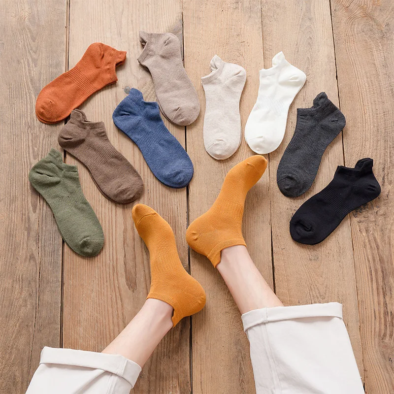 Socks men's socks spring and autumn cotton short ear-lifting pure color cotton socks short sweat absorption deodorant shallow mo
Socks men's socks spring and autumn cotton short ear-lifting pure color cotton socks short sweat absorption deodorant shallow mo