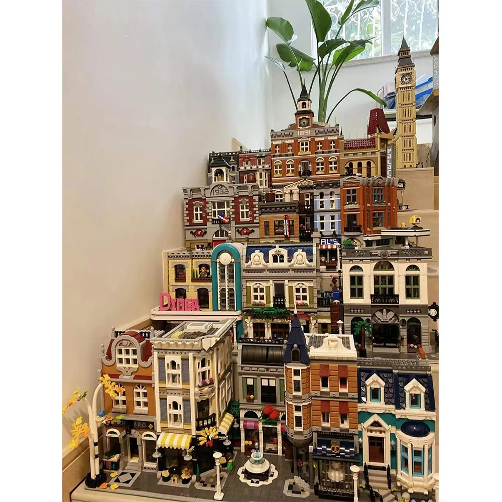 Эксперт по созданию, горячая Распродажа, модель Moc, модульный дом, строительные блоки, кирпичи, фигурки, развивающие игрушки для детей и дево... 
Эксперт по созданию, горячая Распродажа, модель Moc, модульный дом, строительные блоки, кирпичи, фигурки, развивающие игрушки для детей и дево...