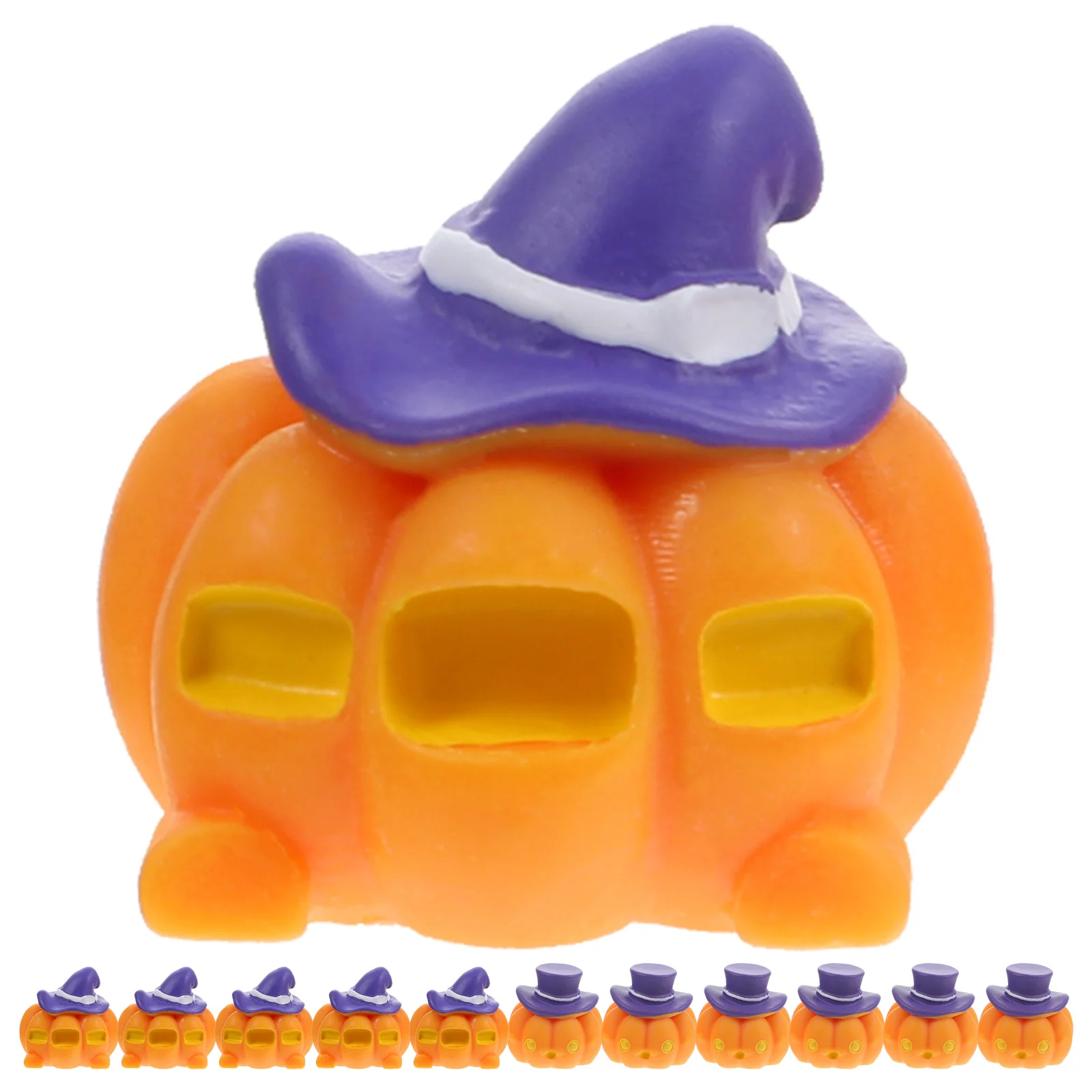 12pcs Halloween Decorations Mini Pumpkin Ornaments Table Resin Crafts Dollhouse Miniatures
12pcs Halloween Decorations Mini Pumpkin Ornaments Table Resin Crafts Dollhouse Miniatures