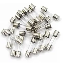 50/40/30/20/10pcs Motorcycle Glass Fuse Holder Box 6x30 12V 20A Double Solder Protection for Moped Scooter ATV Go Kart Motorbike