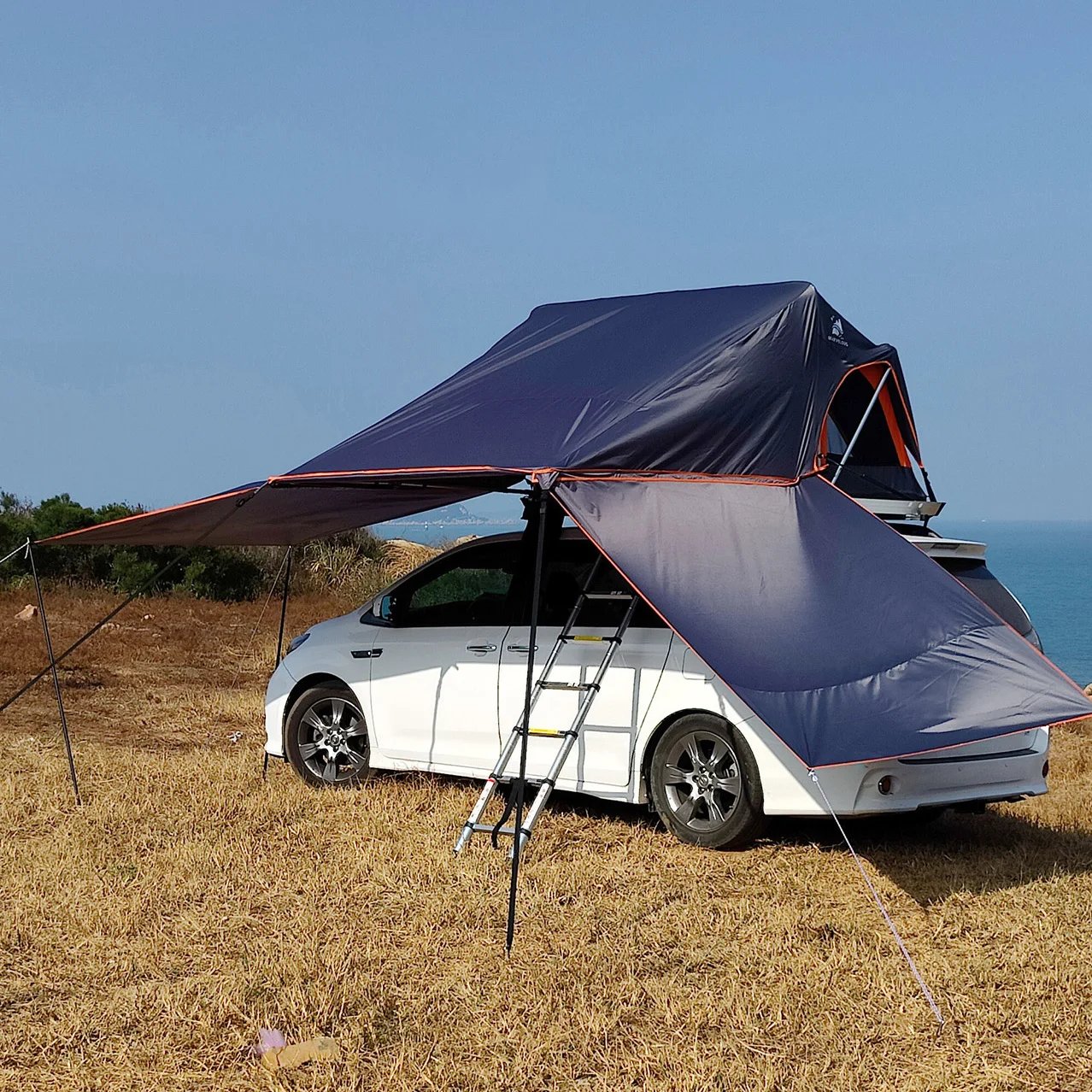 Semi-automatic tente de toit voiture 2 person rooftop hard shell aluminum car roof top tent
Semi-automatic tente de toit voiture 2 person rooftop hard shell aluminum car roof top tent