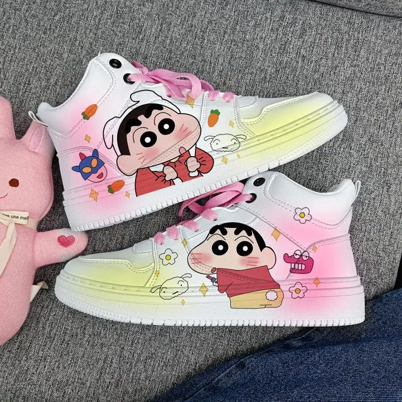 Kawaii Crayon Shin-Chan Print Rubber Sole Breathable Loafers Thick Bottom Plate Shoes Comfortable To Wear Fashion Shoes
Kawaii Crayon Shin-Chan Print Rubber Sole Breathable Loafers Thick Bottom Plate Shoes Comfortable To Wear Fashion Shoes