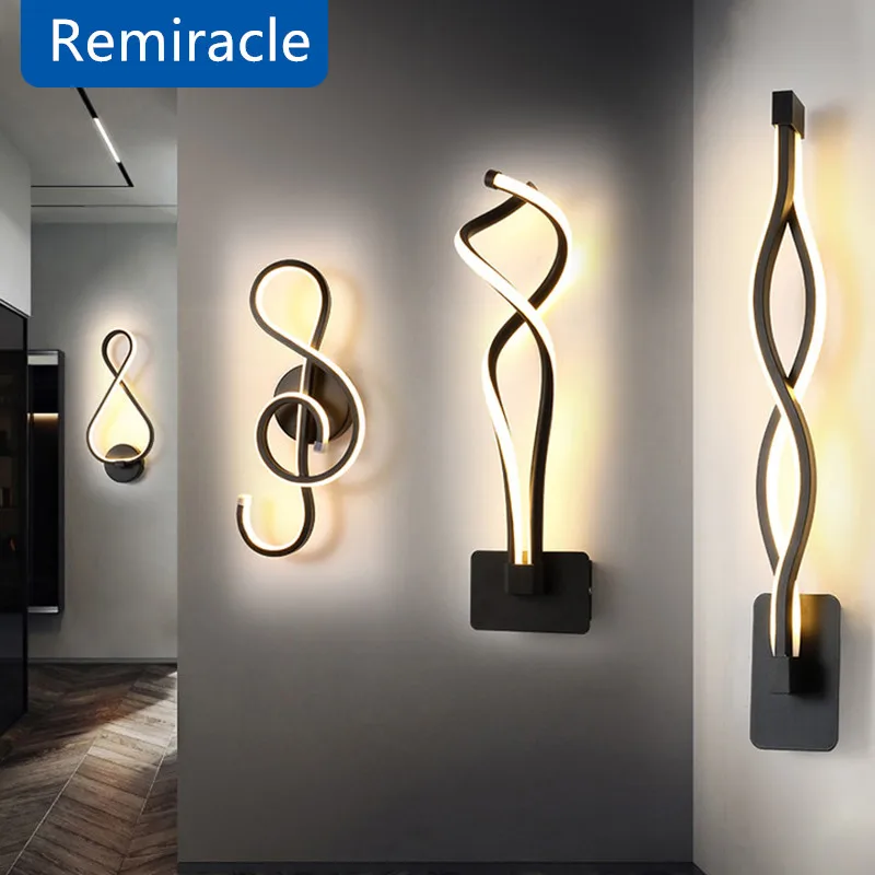 Modern Minimalist Wall Lamps Living Room Bedroom Bedside Luster AC260V LED Indoor black white Lamp Aisle Lighting decoration
Modern Minimalist Wall Lamps Living Room Bedroom Bedside Luster AC260V LED Indoor black white Lamp Aisle Lighting decoration