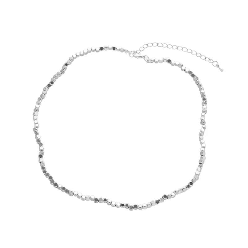 2023 New Popular Plain Silver Necklace with Simple Couple Style Small and Individualized Cool Fashion Accessories
2023 New Popular Plain Silver Necklace with Simple Couple Style Small and Individualized Cool Fashion Accessories