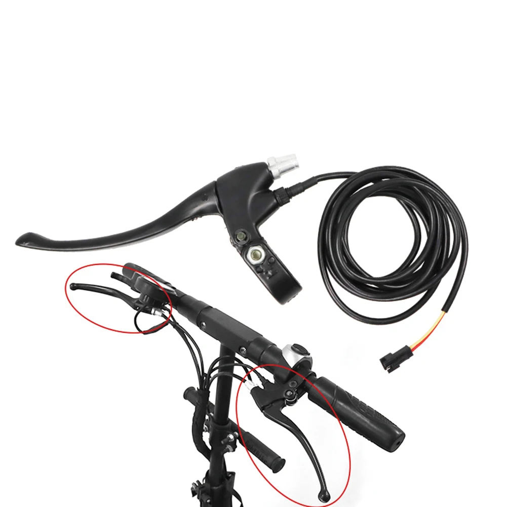 Durable High Quality Brake Lever Cable 1 Pair Black E-Scooter E-bike Parts Electric Scooter Metal Quick Release
Durable High Quality Brake Lever Cable 1 Pair Black E-Scooter E-bike Parts Electric Scooter Metal Quick Release