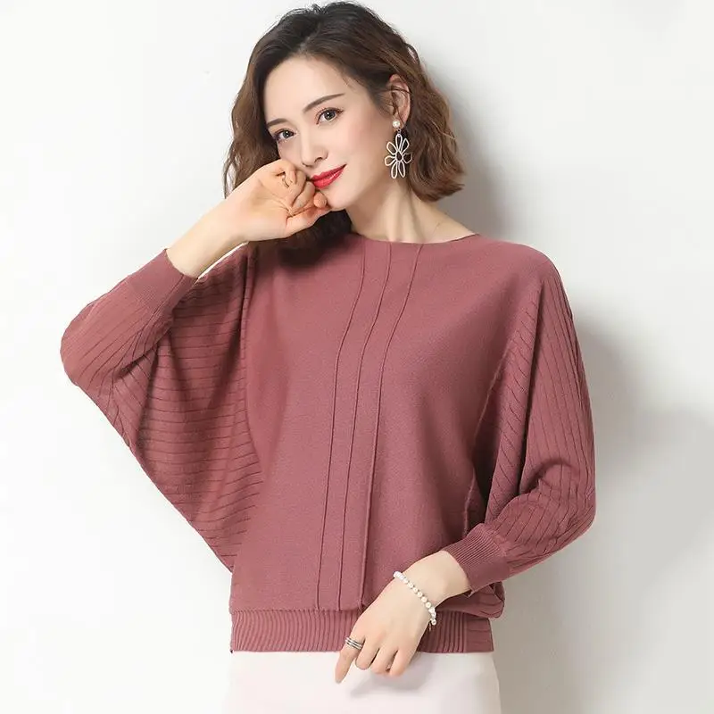 Elegant 2023 New Spring and Summer New Women Sweaters Batwing Sleeve Shirt O-Neck Short Paragraph Female Knit Pullovers T663
Elegant 2023 New Spring and Summer New Women Sweaters Batwing Sleeve Shirt O-Neck Short Paragraph Female Knit Pullovers T663
