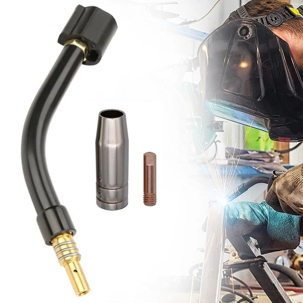 MIG Welding Torch Welder Swan Neck 1 X .035\\\" Tip Accessories Copper For MB14 / 15 MB150 For ML 1500 G15 Useful
MIG Welding Torch Welder Swan Neck 1 X .035\\\" Tip Accessories Copper For MB14 / 15 MB150 For ML 1500 G15 Useful