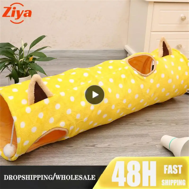 

Kitten Exercising Play Toy Ferrets Rabbit Mobile Bed Tunnels Interactive Tube Indoor Toys Pet Accessories Funny Kitten Toys