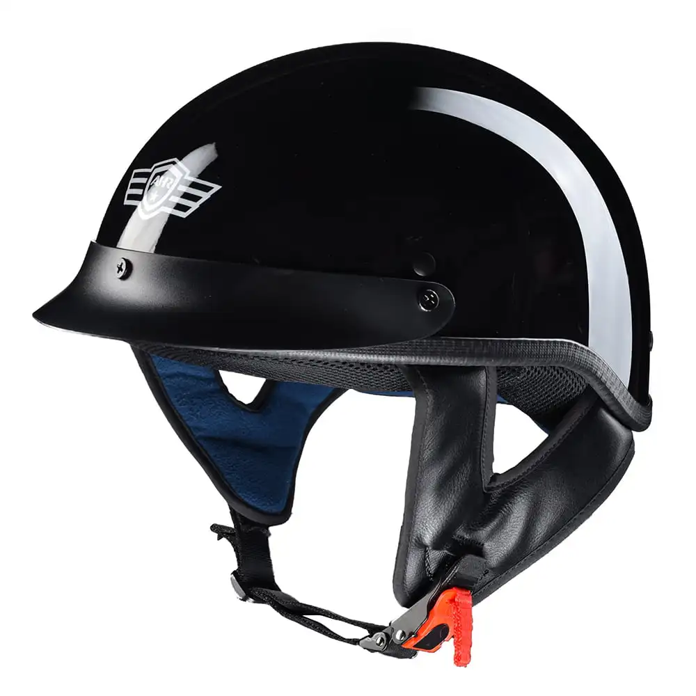 Motorcycle Half Face Helmet DOT Approved Bike Cruiser Chopper High Gloss Black M
Motorcycle Half Face Helmet DOT Approved Bike Cruiser Chopper High Gloss Black M
