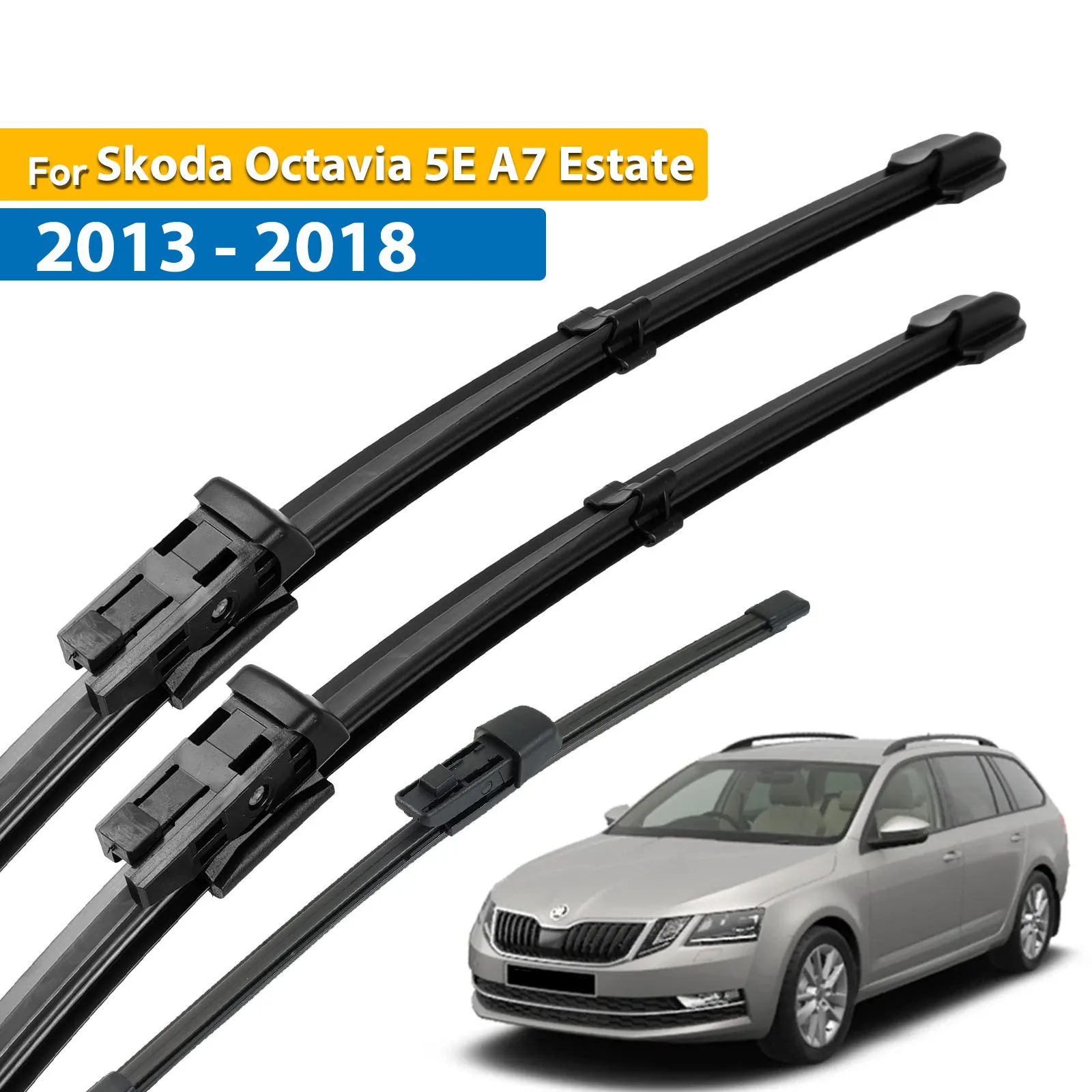Набор щёток стеклоочистителя Erick's Wiper для Skoda Octavia 5E A7 Estate 2013-2018 Шкода Октавиа Октавия , 24 дюйма 19 дюймов 14 дюймов 
Набор щёток стеклоочистителя Erick's Wiper для Skoda Octavia 5E A7 Estate 2013-2018 Шкода Октавиа Октавия , 24 дюйма 19 дюймов 14 дюймов