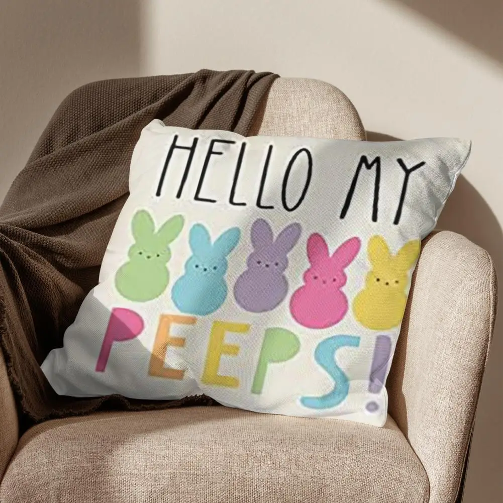 Great Decor Addition Non-allergenic Easter Decorations Bunny Pillow Case for Home
Great Decor Addition Non-allergenic Easter Decorations Bunny Pillow Case for Home