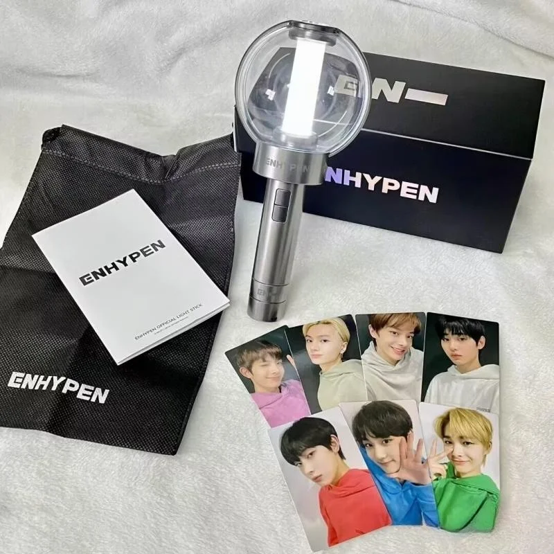 

Kpop Enhypen Lightstick With Bluetooth Concert Fan Hand Light Color-Adjustable Cheering Stick Glow Lamp Collection Toy Fans Gift