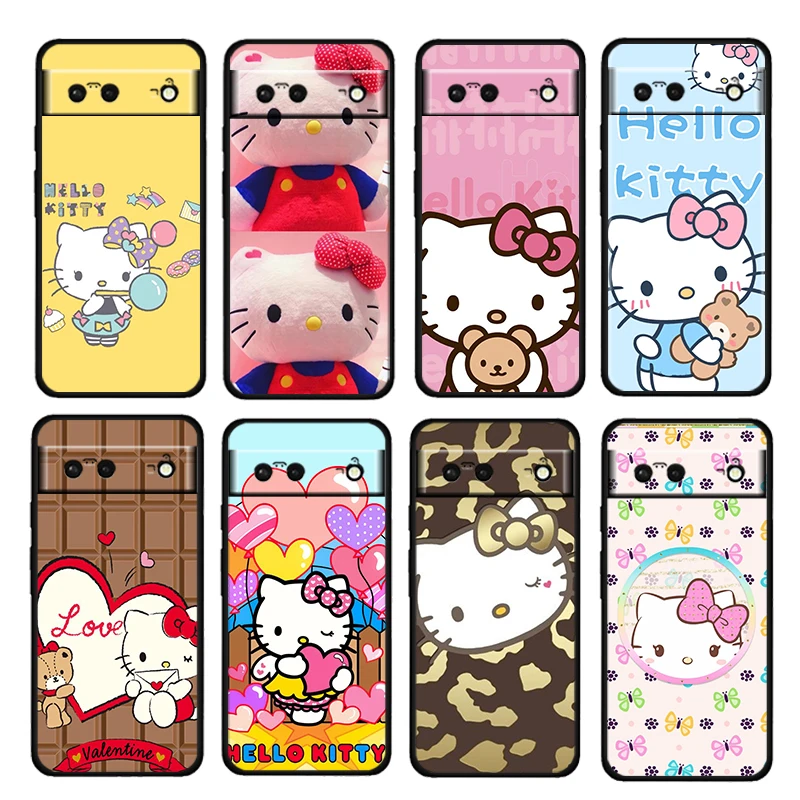 HelloKitty Anime Cartoon Shockproof Cover For Google Pixel 7 6 6A 5 4 5A 4A XL Pro 5G Soft Silicone Black Phone Case Coque Capa
HelloKitty Anime Cartoon Shockproof Cover For Google Pixel 7 6 6A 5 4 5A 4A XL Pro 5G Soft Silicone Black Phone Case Coque Capa