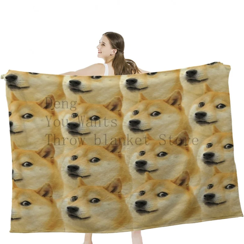 Doge collage Throw Blankets Soft Velvet Blanket Camping Bedding Blanket Cold Cinema or Travel
Doge collage Throw Blankets Soft Velvet Blanket Camping Bedding Blanket Cold Cinema or Travel
