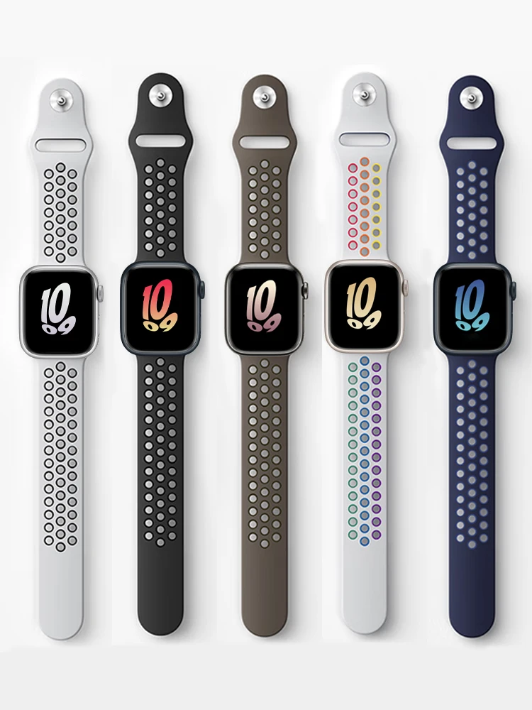 Ремешок силиконовый для Apple Watch Ultra band, браслет для iWatch series 8 7 3 4 5 6 se, 49 мм 44 мм 45 мм 41 мм 40 мм 42 мм 38 мм 44 45 мм
Ремешок силиконовый для Apple Watch Ultra band, браслет для iWatch series 8 7 3 4 5 6 se, 49 мм 44 мм 45 мм 41 мм 40 мм 42 мм 38 мм 44 45 мм