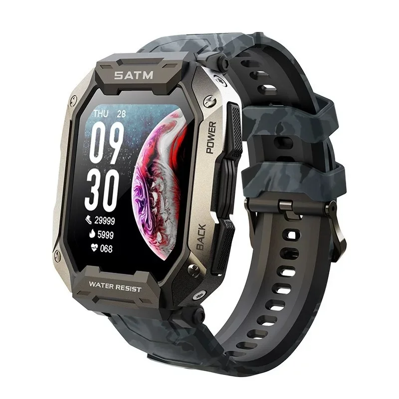 2023 New Mens Militarys Waterproof Outdoor Sport Smart Watches 1.71Inch HD Large Screen Blood Pressure Heart Rate Monitoring
2023 New Mens Militarys Waterproof Outdoor Sport Smart Watches 1.71Inch HD Large Screen Blood Pressure Heart Rate Monitoring