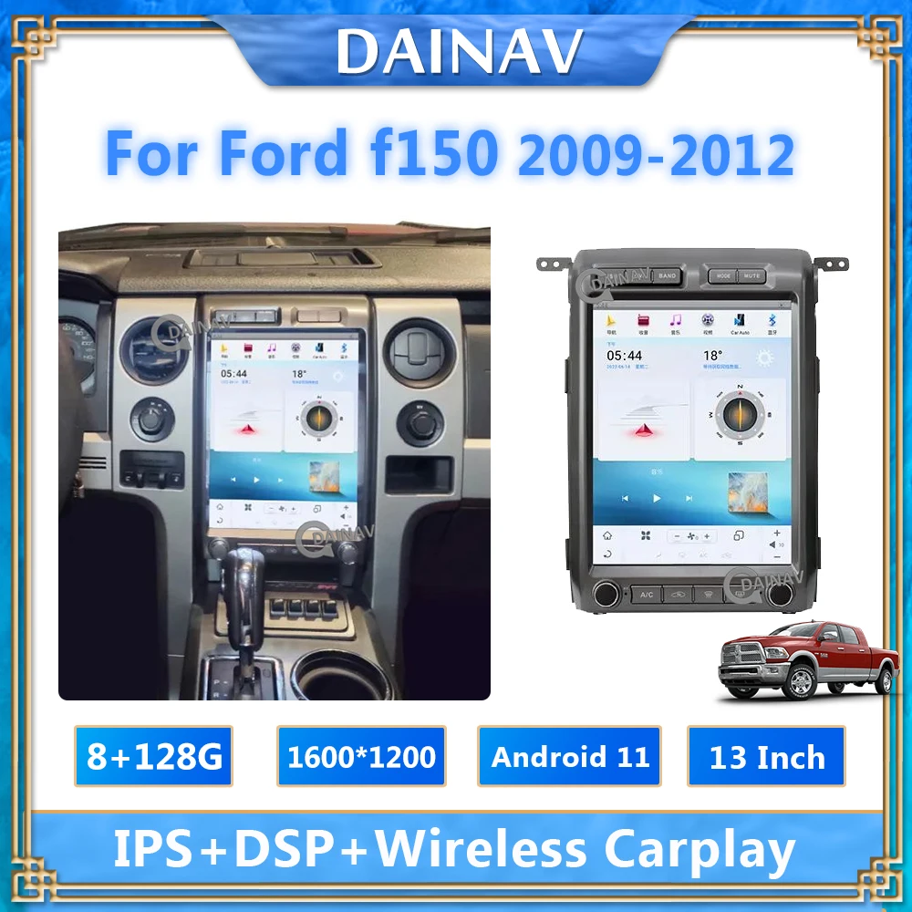 Qualcomm Android 11.0 Car audio radio For Ford f150 2009-2012 Car Multimedia Player stereo autoaudioGPS Navigation Head Unit
Qualcomm Android 11.0 Car audio radio For Ford f150 2009-2012 Car Multimedia Player stereo autoaudioGPS Navigation Head Unit