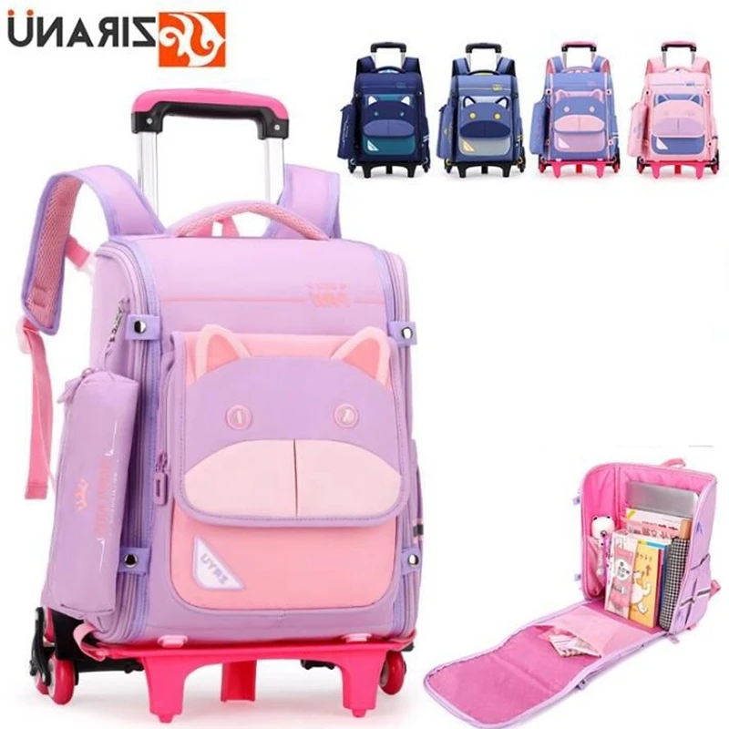 School Trolley Bag For boys Rolling backpack For girls Orthopedic kids wheeled Backpack with pen bag school backpack with Wheels
School Trolley Bag For boys Rolling backpack For girls Orthopedic kids wheeled Backpack with pen bag school backpack with Wheels