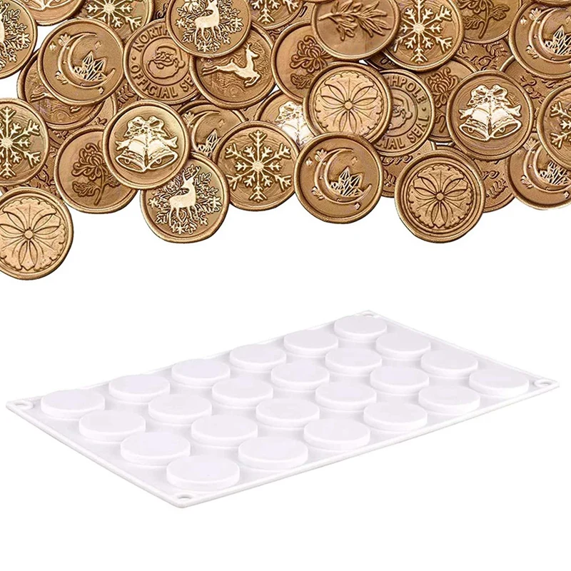 2X Silicone Pad/Wax Stamp Pad, 24 Pore Wax Seal Pad With Removable Adhesive Points For DIY Craft Adhesive Wax
2X Silicone Pad/Wax Stamp Pad, 24 Pore Wax Seal Pad With Removable Adhesive Points For DIY Craft Adhesive Wax