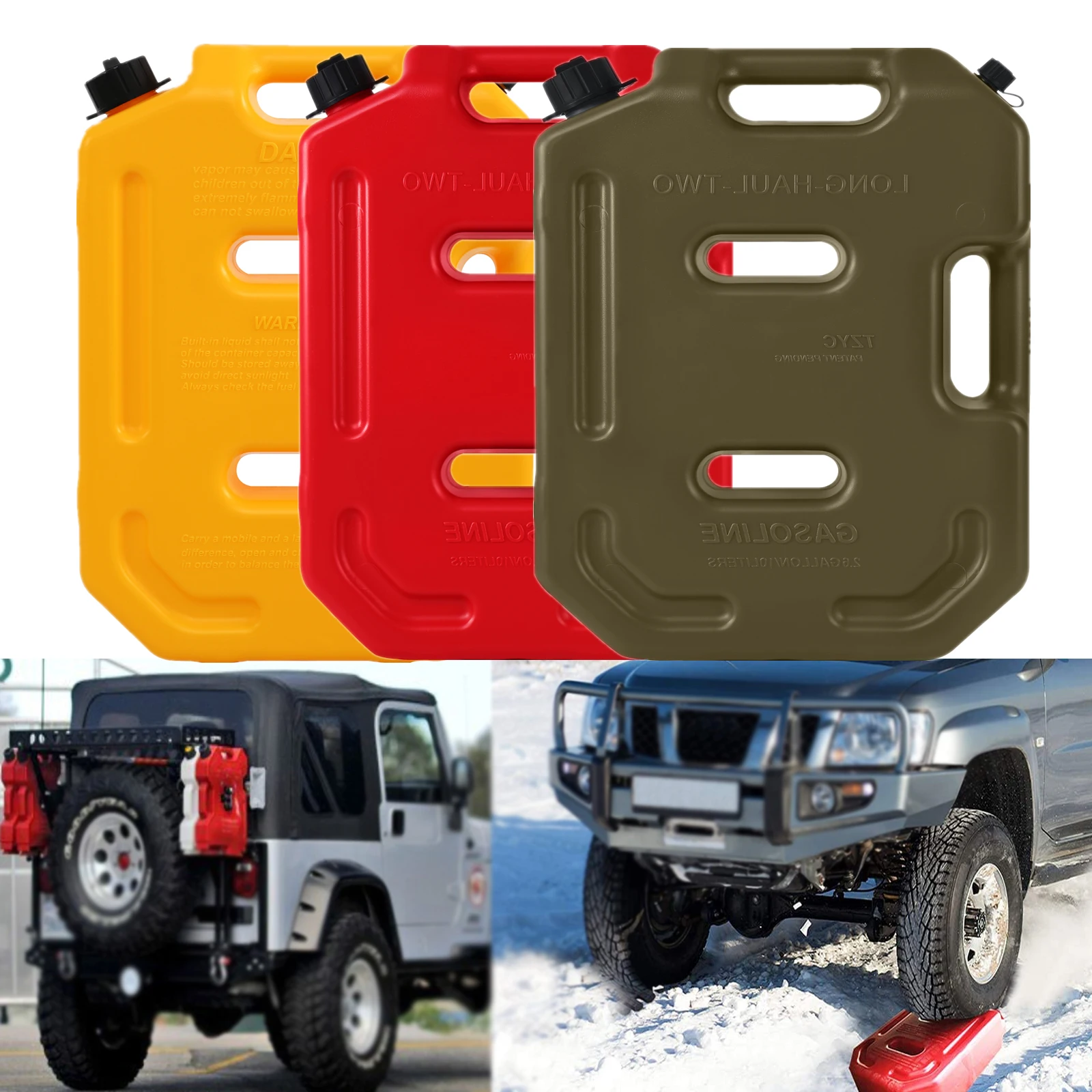 Honhill 10L Red Yellow Green Fuel Barrels Gas Spare Container Anti-static Jerry Can Polaris Fuel Gasoline Diesel Tank Jerrycan
Honhill 10L Red Yellow Green Fuel Barrels Gas Spare Container Anti-static Jerry Can Polaris Fuel Gasoline Diesel Tank Jerrycan