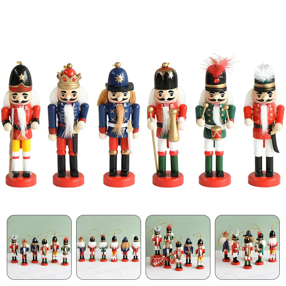 Nutcrackerchristmas Wooden Ornaments Tree Pendants Hanging Ornament Soldier Nutcrackers Decor Wood Pendant Party Figures
Nutcrackerchristmas Wooden Ornaments Tree Pendants Hanging Ornament Soldier Nutcrackers Decor Wood Pendant Party Figures