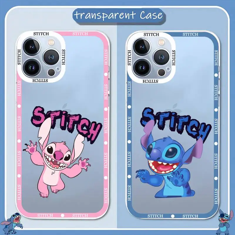 Lilo & Stitch Cute Phone Case Telefoon For IPhone 13ProMax 13 12 11 Pro Max Mini Transparent Fine Hole Soft Shell Cover
Lilo & Stitch Cute Phone Case Telefoon For IPhone 13ProMax 13 12 11 Pro Max Mini Transparent Fine Hole Soft Shell Cover