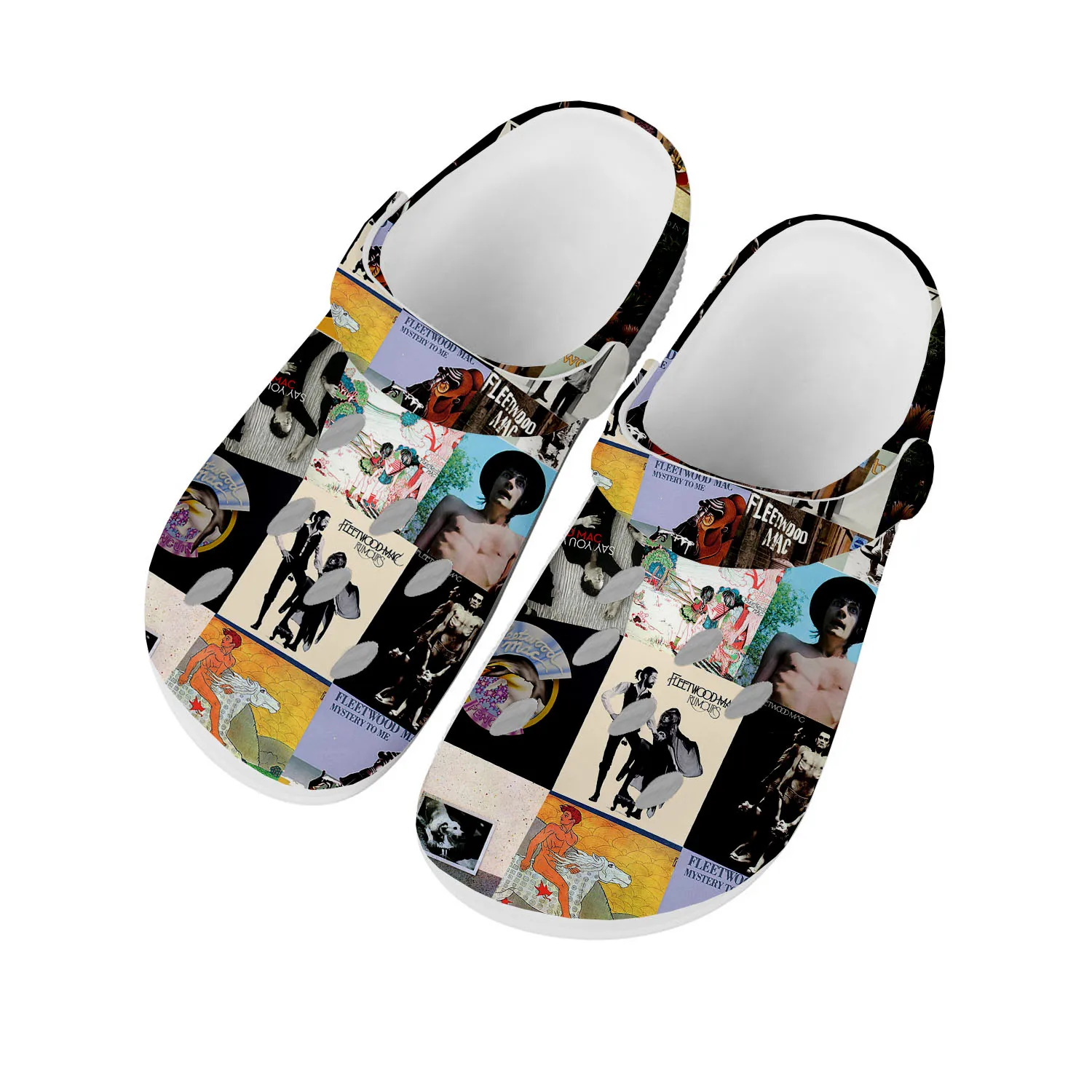 Fleetwood Mac Pop Rock Band Home Clogs Custom Water Shoes Mens Womens Teenager Shoes Clog Breathable Beach Hole Slippers White 
Fleetwood Mac Pop Rock Band Home Clogs Custom Water Shoes Mens Womens Teenager Shoes Clog Breathable Beach Hole Slippers White