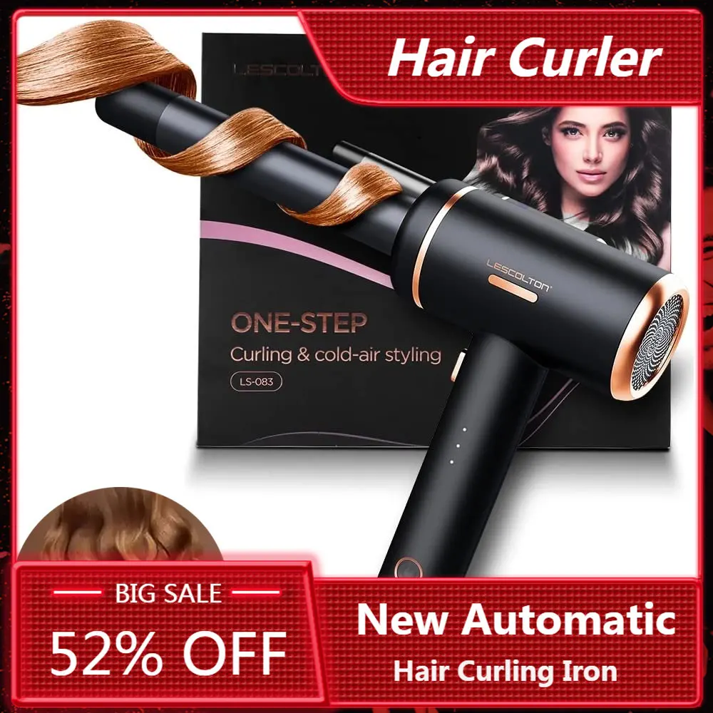 Hair Curler Cold Air Curling Irons Automatically 2 In 1 150000rmp High-speed Professional Salon Hair Rollers Hair Tools for Girl
Hair Curler Cold Air Curling Irons Automatically 2 In 1 150000rmp High-speed Professional Salon Hair Rollers Hair Tools for Girl
