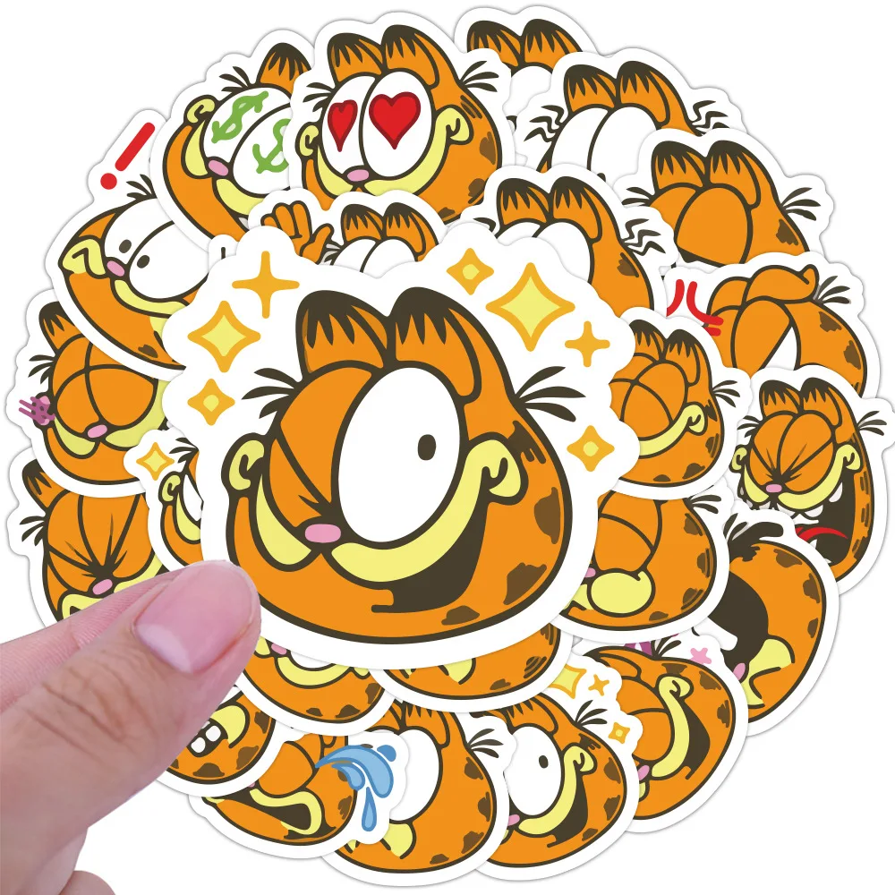50pcs Garfield Sticker Cartoon Expression Mobile Phone Shell Hand Account Material Cute Water Cup Sticker
50pcs Garfield Sticker Cartoon Expression Mobile Phone Shell Hand Account Material Cute Water Cup Sticker