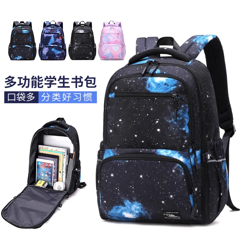 Primary School Boys' School Bag Refrigerator Style Reduce Burden and Protect Spine Large Capacity Junior High Star Sky New
Primary School Boys' School Bag Refrigerator Style Reduce Burden and Protect Spine Large Capacity Junior High Star Sky New