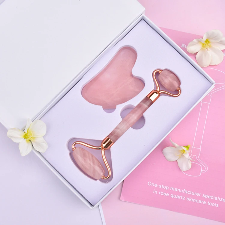 Natural Facial Massor Double Heads Jade Stone Roller Skin Care Rose Quartz Massage for Face Body
Natural Facial Massor Double Heads Jade Stone Roller Skin Care Rose Quartz Massage for Face Body