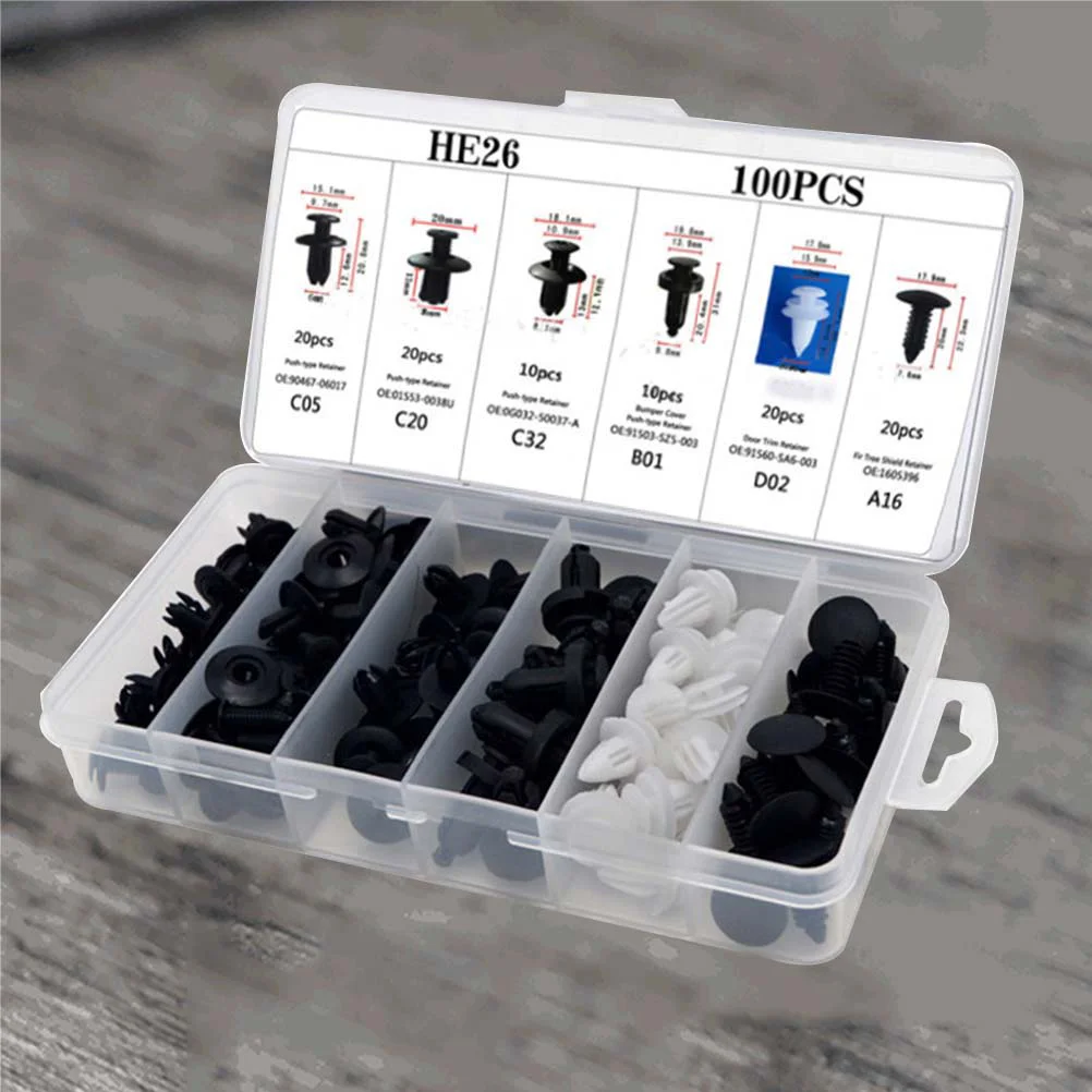 100 PCS Thumb Tacks Auto Push Automotive Push Car Push Fasteners Push Pin Clips Automotive Auto Push
100 PCS Thumb Tacks Auto Push Automotive Push Car Push Fasteners Push Pin Clips Automotive Auto Push