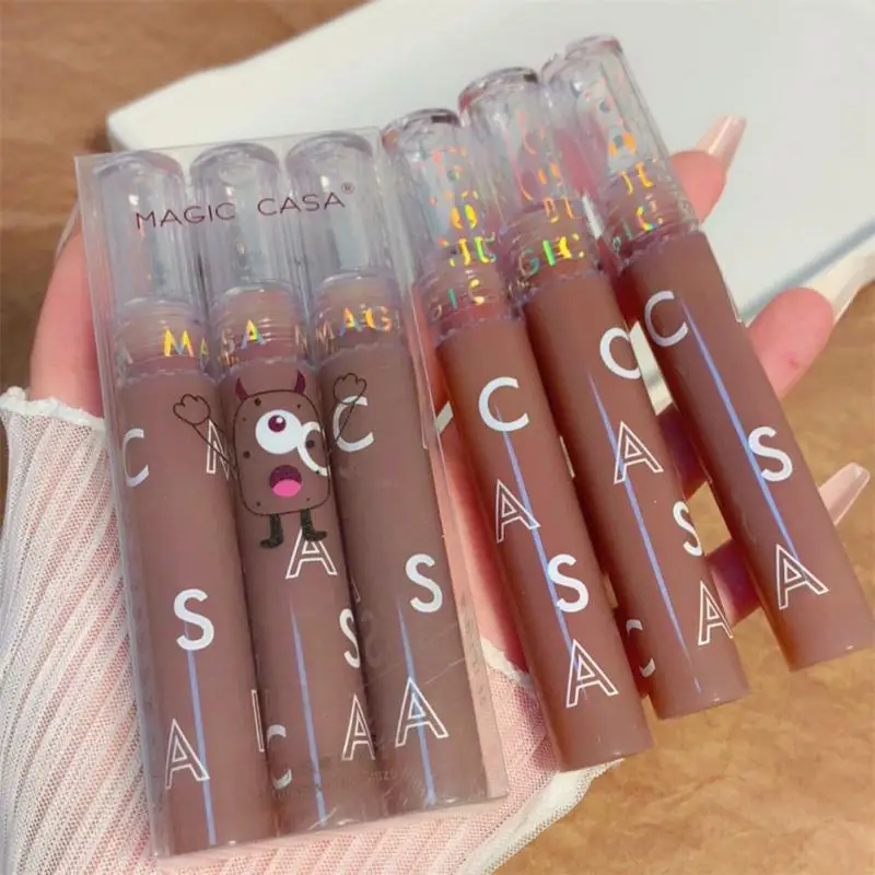 Lasting Colored Lip Stick Lip Gloss 3pcs Set Lipgloss Gift Set Lip Tint Mud Moisturizing Lips Makeup Lip Glaze Beauty Cosmetics
Lasting Colored Lip Stick Lip Gloss 3pcs Set Lipgloss Gift Set Lip Tint Mud Moisturizing Lips Makeup Lip Glaze Beauty Cosmetics