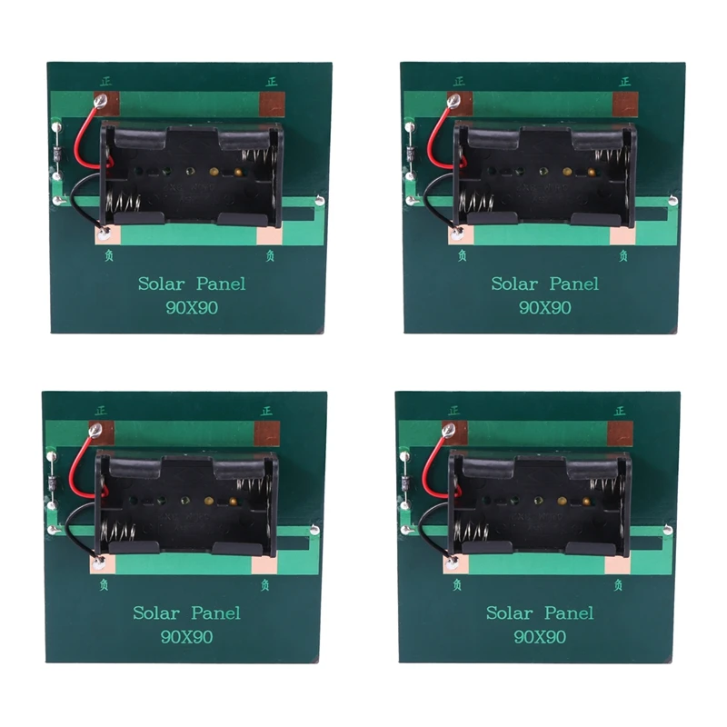 4X 1W 4V Rechargeable AA Battery Solar Cell Charger With Base For 2XAA Batteries Charging Directly
4X 1W 4V Rechargeable AA Battery Solar Cell Charger With Base For 2XAA Batteries Charging Directly