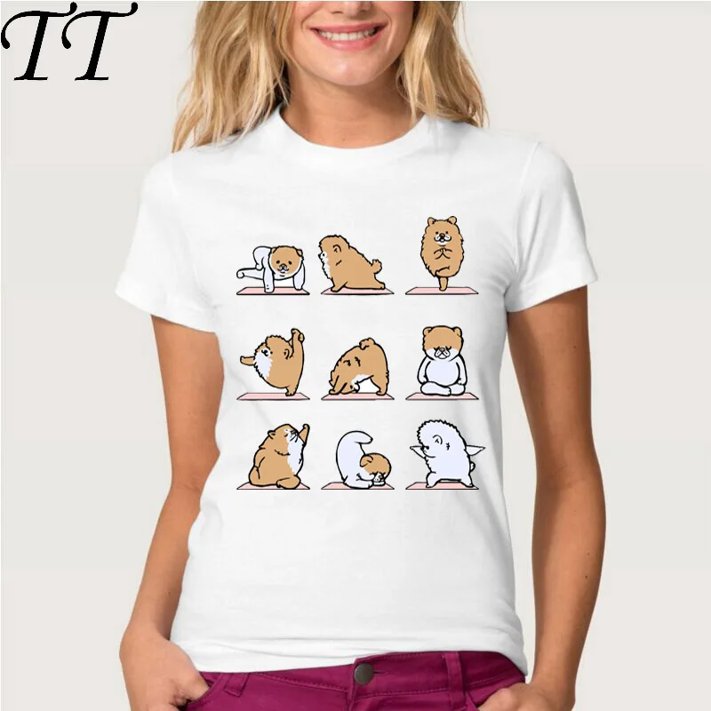 Track Ship+2021 New Retro women T-shirt Girl Top Tee cute Pomeranian and German Spitz
Track Ship+2021 New Retro women T-shirt Girl Top Tee cute Pomeranian and German Spitz
