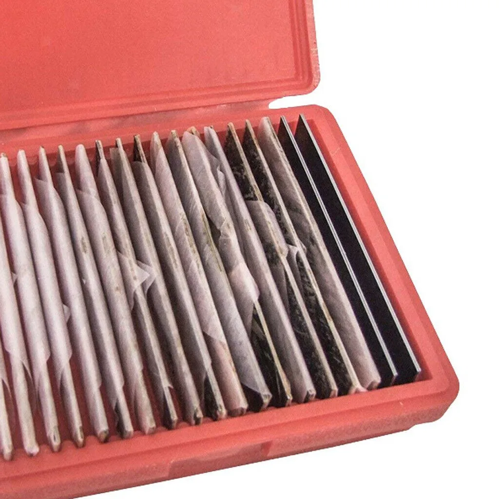 40 Pcs/Box High-precision Manufactured Parallel Pad Gauge Block CNC Milling Pads Set 1/32\\\" Thickness Precision Steel Parallel
40 Pcs/Box High-precision Manufactured Parallel Pad Gauge Block CNC Milling Pads Set 1/32\\\" Thickness Precision Steel Parallel