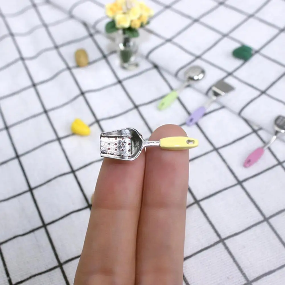 1 Set Innovative Mini Cookware Tool Durable Metal Miniature Cooking Utensil Practical Convenient Dollhouse Shovel Scoop
1 Set Innovative Mini Cookware Tool Durable Metal Miniature Cooking Utensil Practical Convenient Dollhouse Shovel Scoop