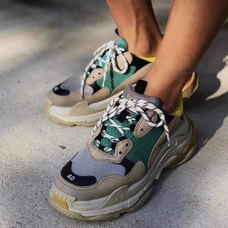 Retro Chunky Sneakers Shoes Designer Luxury Women Shoes 2021 Breathable Comfort Running Casual Couple Sport Shoes Size 35-44
Retro Chunky Sneakers Shoes Designer Luxury Women Shoes 2021 Breathable Comfort Running Casual Couple Sport Shoes Size 35-44