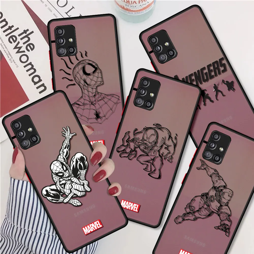 Clear Case For Samsung GalaxyA52 A12 A51 A73 A32 A21s A31 A71 Waterproof Matte A41 A53 A72 A11 Phone Cover Cool Marvel Avengers
Clear Case For Samsung GalaxyA52 A12 A51 A73 A32 A21s A31 A71 Waterproof Matte A41 A53 A72 A11 Phone Cover Cool Marvel Avengers