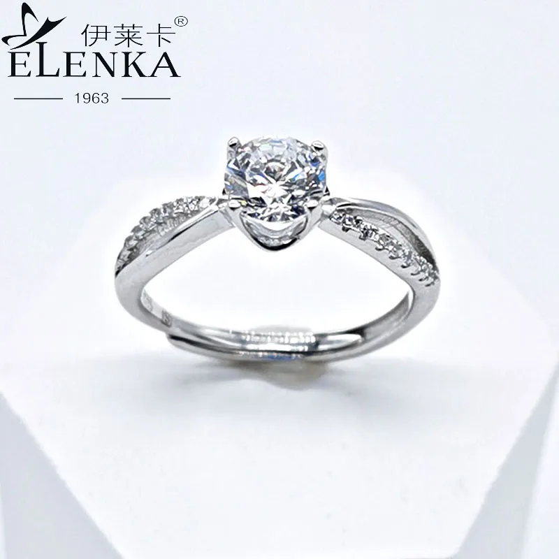 Fashion 925 Sterling Rings for Women Luxury Silver Diamond Creative Zircon Jewelry Chain Handmade Ring Engagement Bride Gifts
Fashion 925 Sterling Rings for Women Luxury Silver Diamond Creative Zircon Jewelry Chain Handmade Ring Engagement Bride Gifts