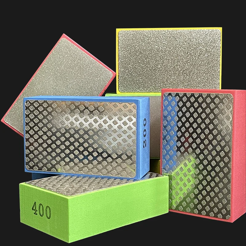 60/100/200/400# Diamond Hand Polishing Pad 90x55mm Abrasive Pad for Metal Glass Tile Ceramic Polishing Remove Sharp
60/100/200/400# Diamond Hand Polishing Pad 90x55mm Abrasive Pad for Metal Glass Tile Ceramic Polishing Remove Sharp