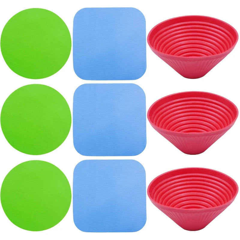 3Pcs Multipurpose Home Silicone Jar Opener Pot Holder Anti-Skid Bottle Grip Pad Multifunctional Corkscrew Kitchen Tools
3Pcs Multipurpose Home Silicone Jar Opener Pot Holder Anti-Skid Bottle Grip Pad Multifunctional Corkscrew Kitchen Tools
